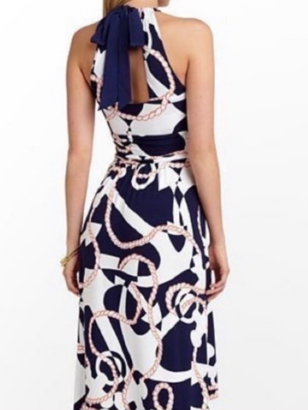 Like New Lilly Pulitzer Amada Halter Maxi Dress.Size Med